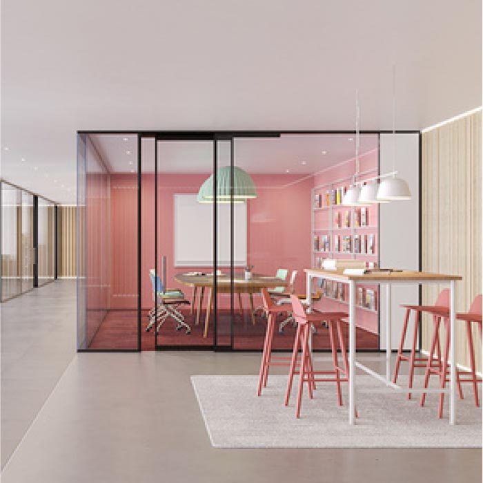 Cloisons Installation de cloisons